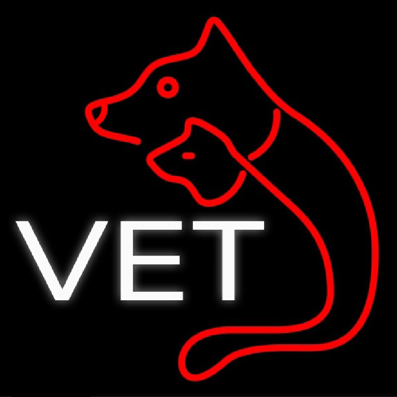 Vet Veterinary Neon Sign