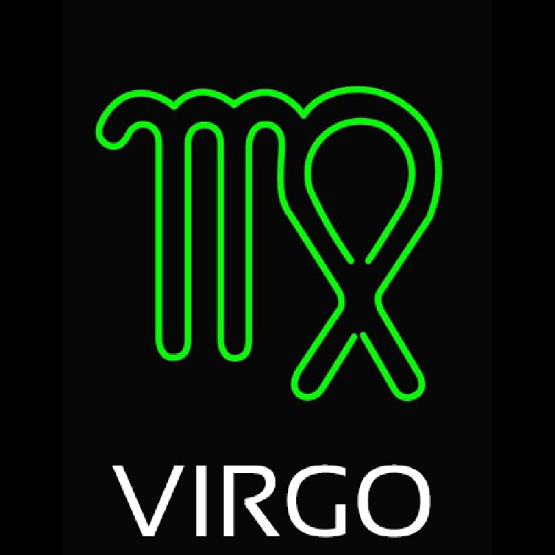 Virgo Logo Neon Sign