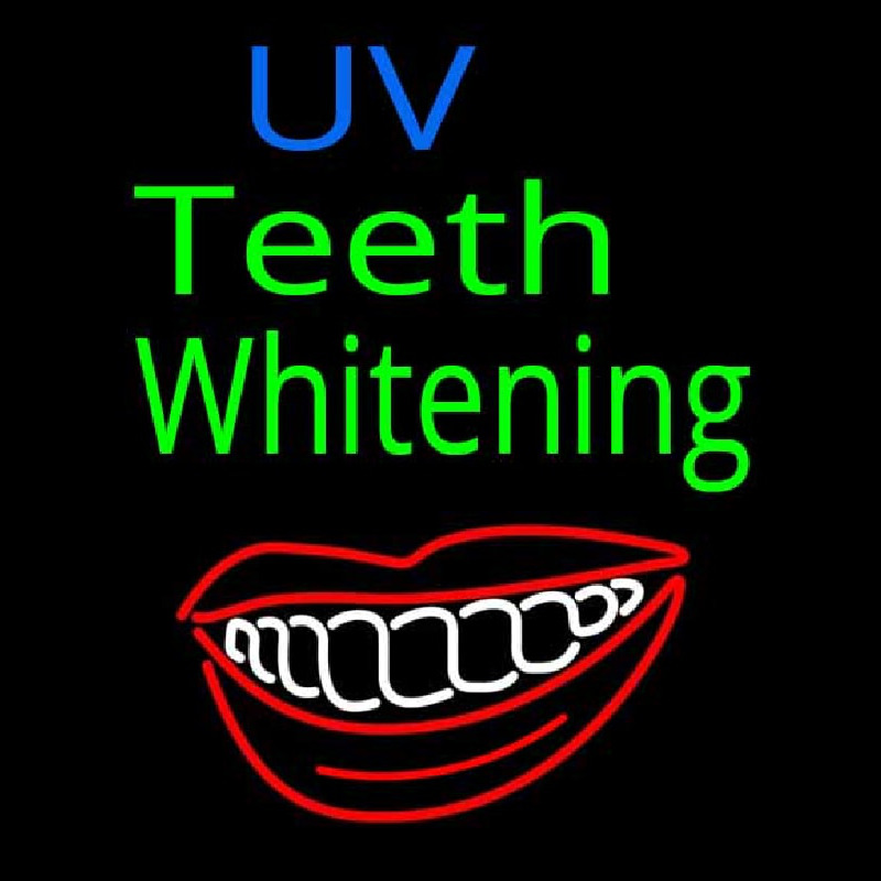 Vu Teeth Whitening Neon Sign