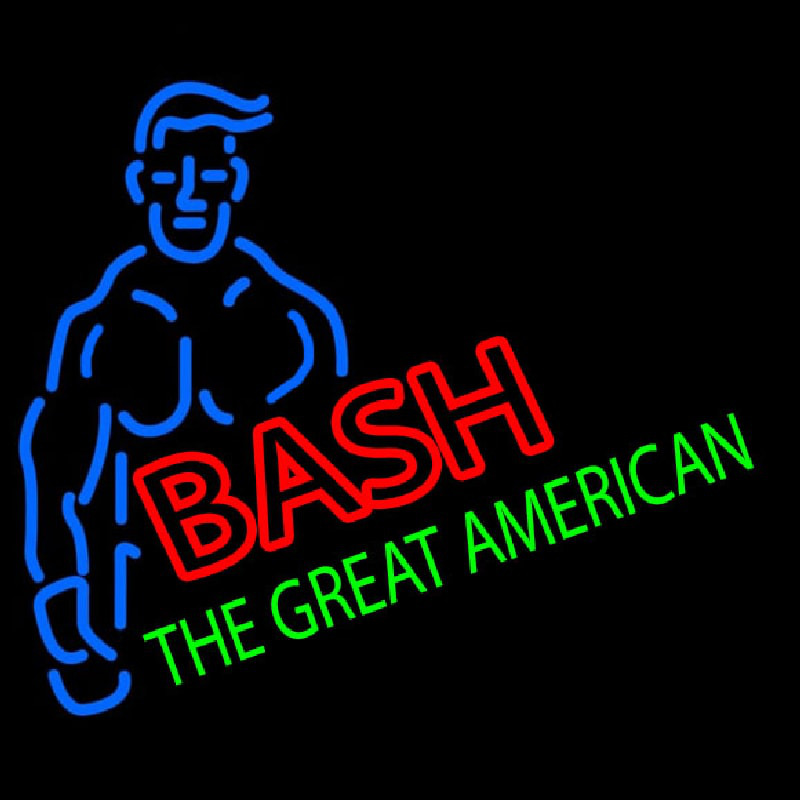 WWE The great American bash Neon Sign