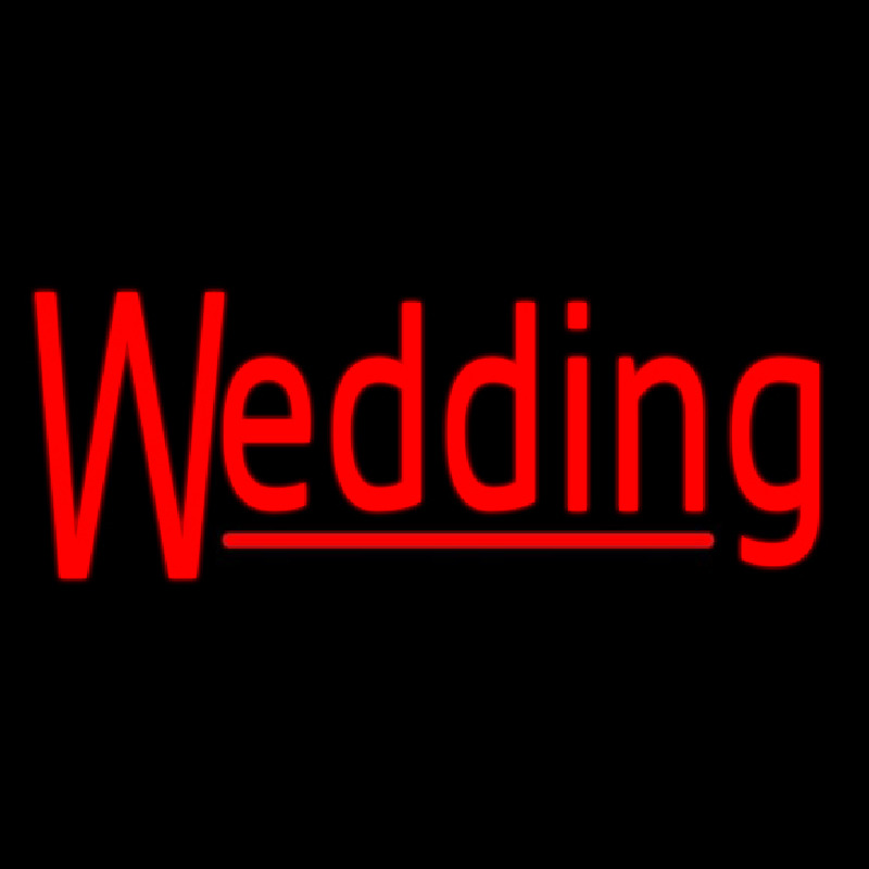 Wedding Neon Sign