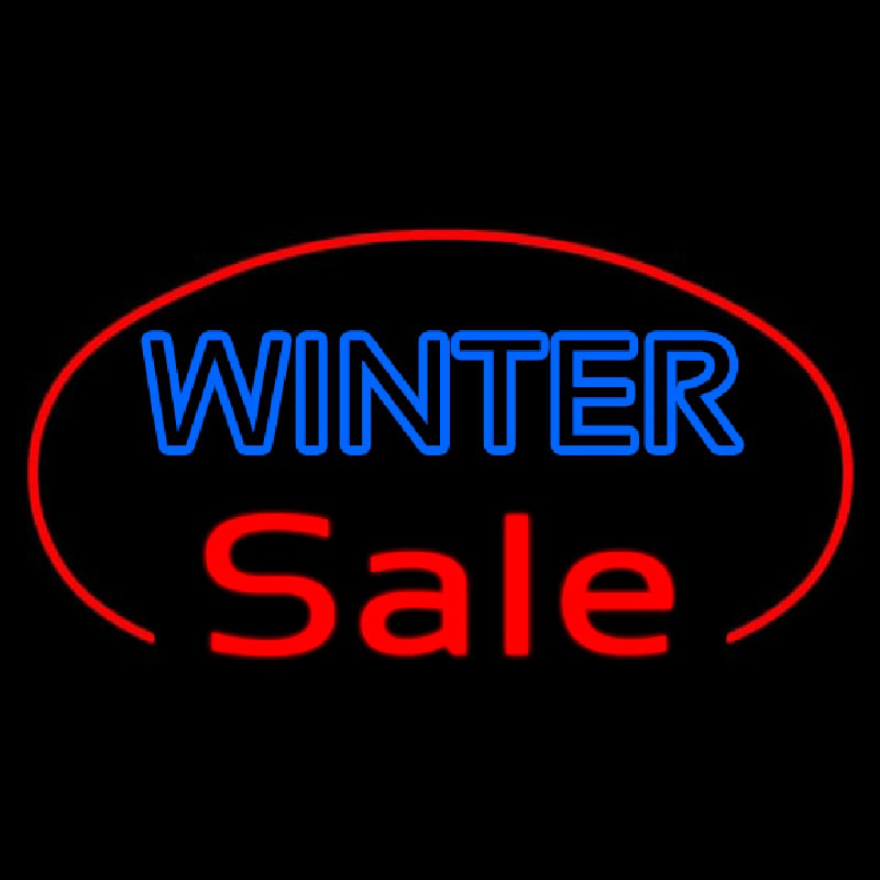 Winter Sale Neon Sign