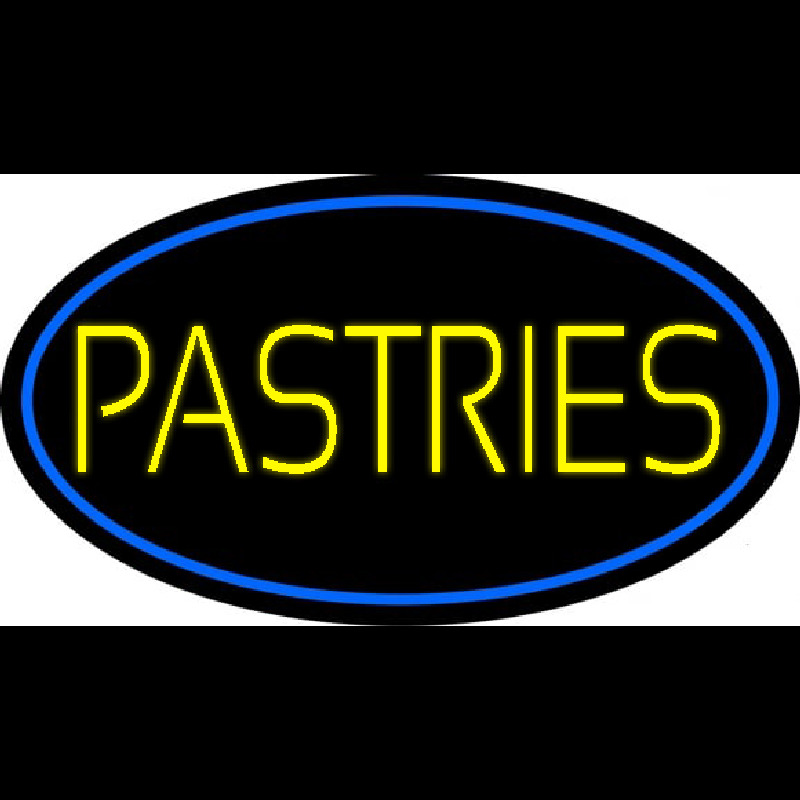 Yellow Pastries Neon Sign