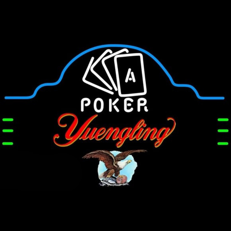 Yuengling Poker Ace Cards Beer Sign Neon Sign