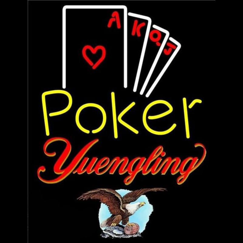 Yuengling Poker Ace Series Beer Sign Neon Sign