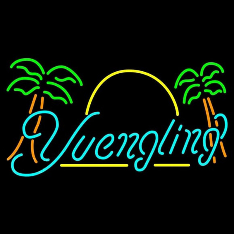 Yuengling Sun Palm Trees Beer Sign Neon Sign