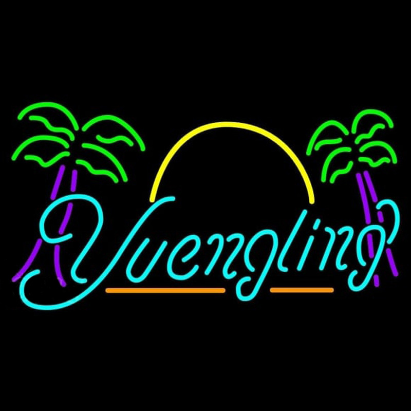 Yuengling with Palm Trees Beer Sign Neon Sign