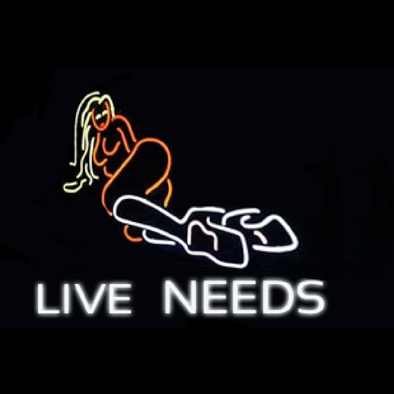 live lides woman Neon Sign