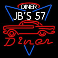 1957 Chevy JBS 57 Diner Neon Sign