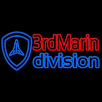 3rd Marine Division Neon Sign