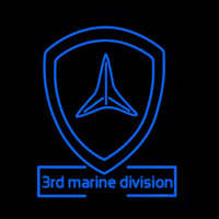 3rd Marine Division Neon Sign