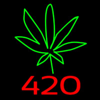 420 Herbal Neon Sign