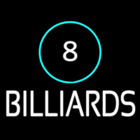 8 Billiards Neon Sign
