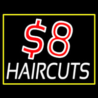 8 Haircuts Neon Sign