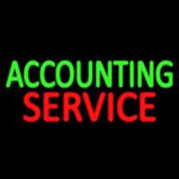 Accounting Service Neon Sign