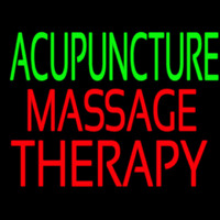 Acupuncture Massage Therapy Neon Sign
