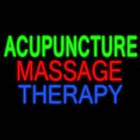 Acupuncture Massage Therapy Neon Sign