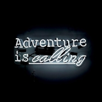 Adventure is Calling Neon Sign