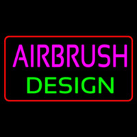 Airbrush Design Neon Sign