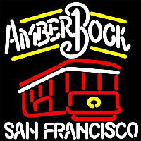 Amber Bock Neon Sign