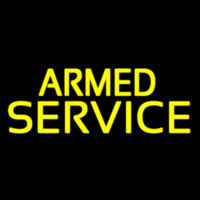 Armed Service Neon Sign