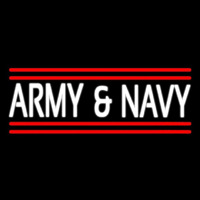 Army And Navy Neon Sign