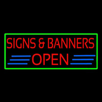 Art Open Neon Sign