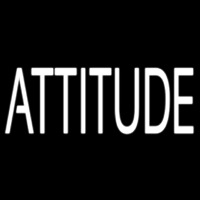 Attitude Neon Sign