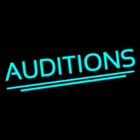 Auditions Neon Sign