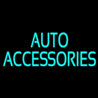 Auto Accessories Block Neon Sign