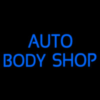 Auto Body Shop 1 Neon Sign