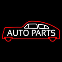 Auto Parts Block Neon Sign