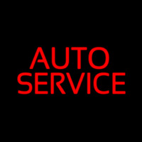 Auto Service Neon Sign