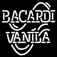 Bacardi Vanila Rum Sign Neon Sign