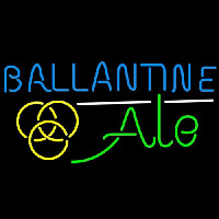 Ballantine Ale Yellow Beer Neon Sign