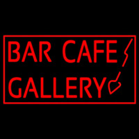 Bar Cafe Gallery Neon Sign