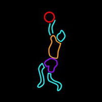 Basketball Player Neon Sign