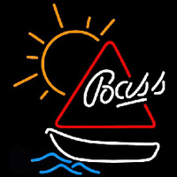 Bass Sailboat Neon Sign