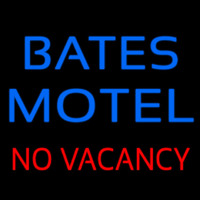 Bates Motel No Vacancy Neon Sign