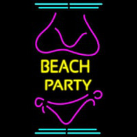 Beach Party 2 Neon Sign