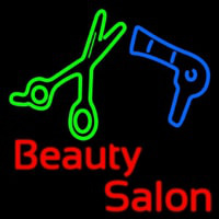 Beauty Salon Logo Neon Sign
