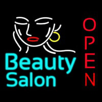 Beauty Salon Open Neon Sign