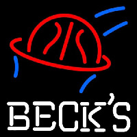 Becks Basketball Beer Neon Sign