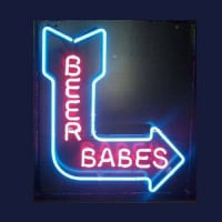 Beer Babes Neon Sign