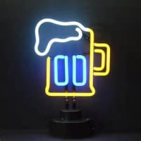 Beer Mug Desktop Neon Sign