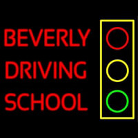 Beverly Driving School Neon Sign