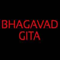 Bhagavad Gita Neon Sign