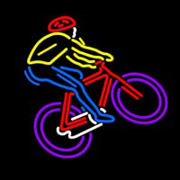 Bicycle Racer Neon Sign