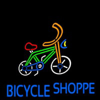 Bicycle Shoppe Neon Sign