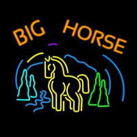 Big Horse Neon Sign